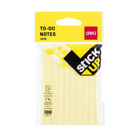 Deli EA00652 Sticky Notes Lined To Do 76 x 101mm 100 sheets - Karout Online -Karout Online Shopping In lebanon - Karout Express Delivery 