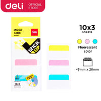 DELI EA11802 Index Tabs 45 x 28 MM - 3 colors - Karout Online -Karout Online Shopping In lebanon - Karout Express Delivery 