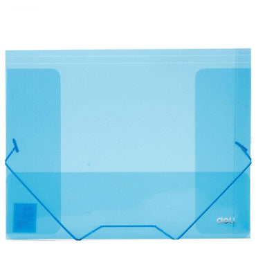 Deli E39504 3-Flap Elastic Folder A4 - Karout Online -Karout Online Shopping In lebanon - Karout Express Delivery 