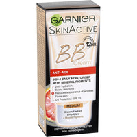 Garnier BB Cream Anti Ageing Medium Tinted Moisturiser with Mineral Pigments 50 ml - Karout Online -Karout Online Shopping In lebanon - Karout Express Delivery 
