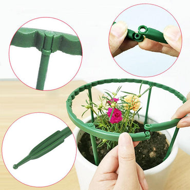 Fixed Pole Garden Plants Circular Plastic Bracket / 22FK075 - Karout Online -Karout Online Shopping In lebanon - Karout Express Delivery 