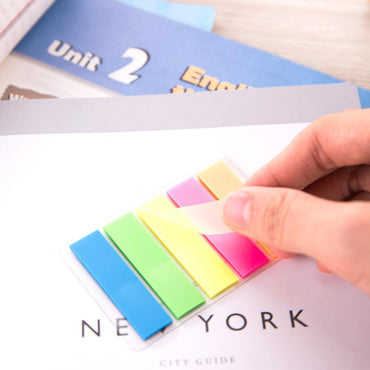 Deli EA10402 Index Tabs  44 x 12 mm - Karout Online -Karout Online Shopping In lebanon - Karout Express Delivery 