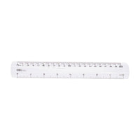Deli G00212 Ruler 20 cm - Karout Online -Karout Online Shopping In lebanon - Karout Express Delivery 