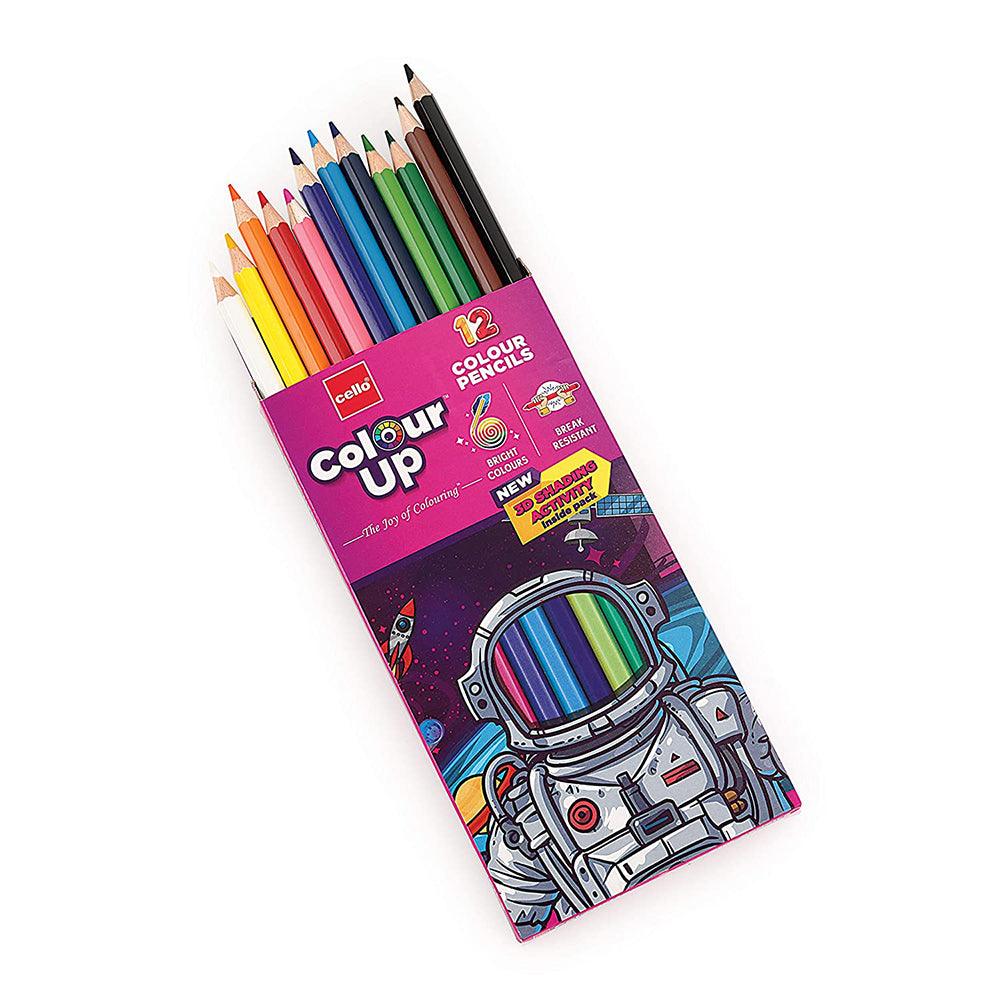 Cello Color Up Pencil Pack Of 12 Colors - Karout Online -Karout Online Shopping In lebanon - Karout Express Delivery 