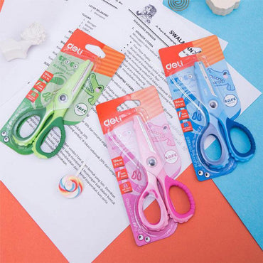 Deli E6071 School Scissors  13.5 cm - Karout Online -Karout Online Shopping In lebanon - Karout Express Delivery 