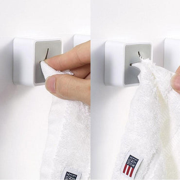 Towel Holder Self Adhesive 1pc / 22FK074 - Karout Online -Karout Online Shopping In lebanon - Karout Express Delivery 