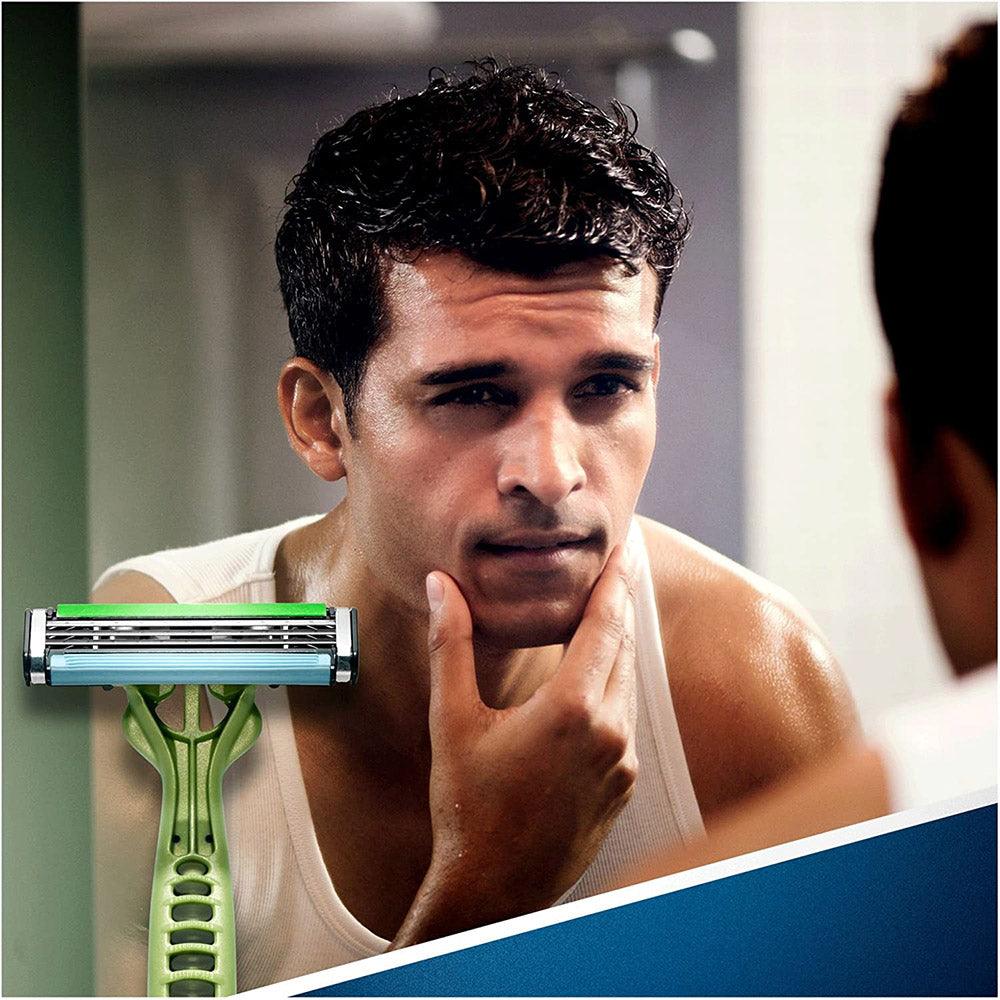 Gillette Sensor3 Sensitive Disposable Razor 4+2 Pcs