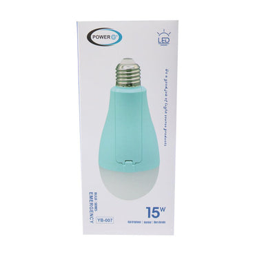Power G Rechargeable  Emergency Led Light Lamp 15W - White - Karout Online -Karout Online Shopping In lebanon - Karout Express Delivery 