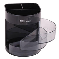 Deli E9147 Desk Organizer 8.6 x 8.6 x 10.3 cm - Karout Online -Karout Online Shopping In lebanon - Karout Express Delivery 