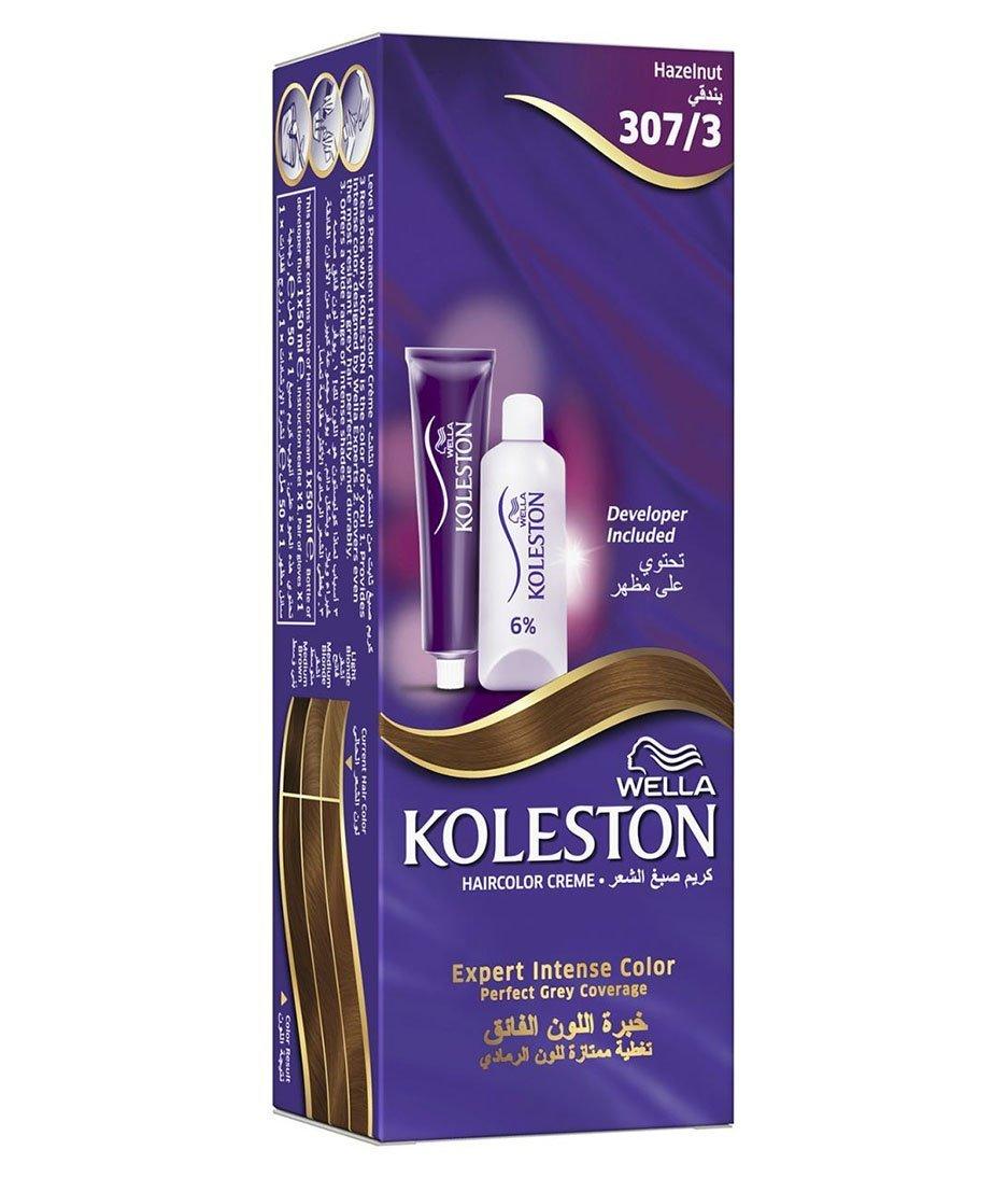 Wella Koleston Color Cream Semi-Kit - Hazelnut 307/3 100 ml.