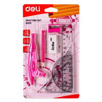 Deli EG30001 Drafting Set 8 Pcs - Karout Online -Karout Online Shopping In lebanon - Karout Express Delivery 