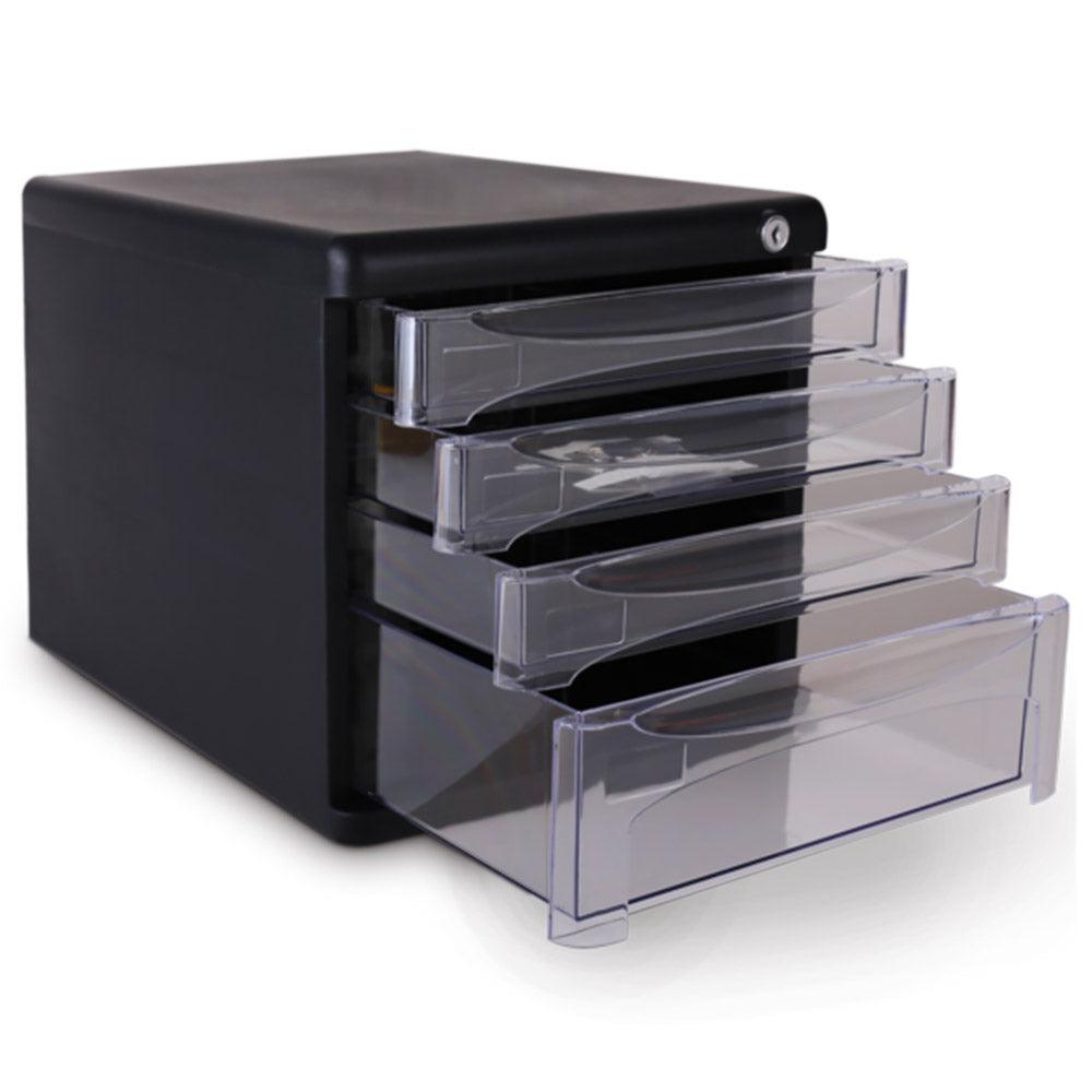 Deli E9794 4 Drawers File Cabinet - Karout Online -Karout Online Shopping In lebanon - Karout Express Delivery 