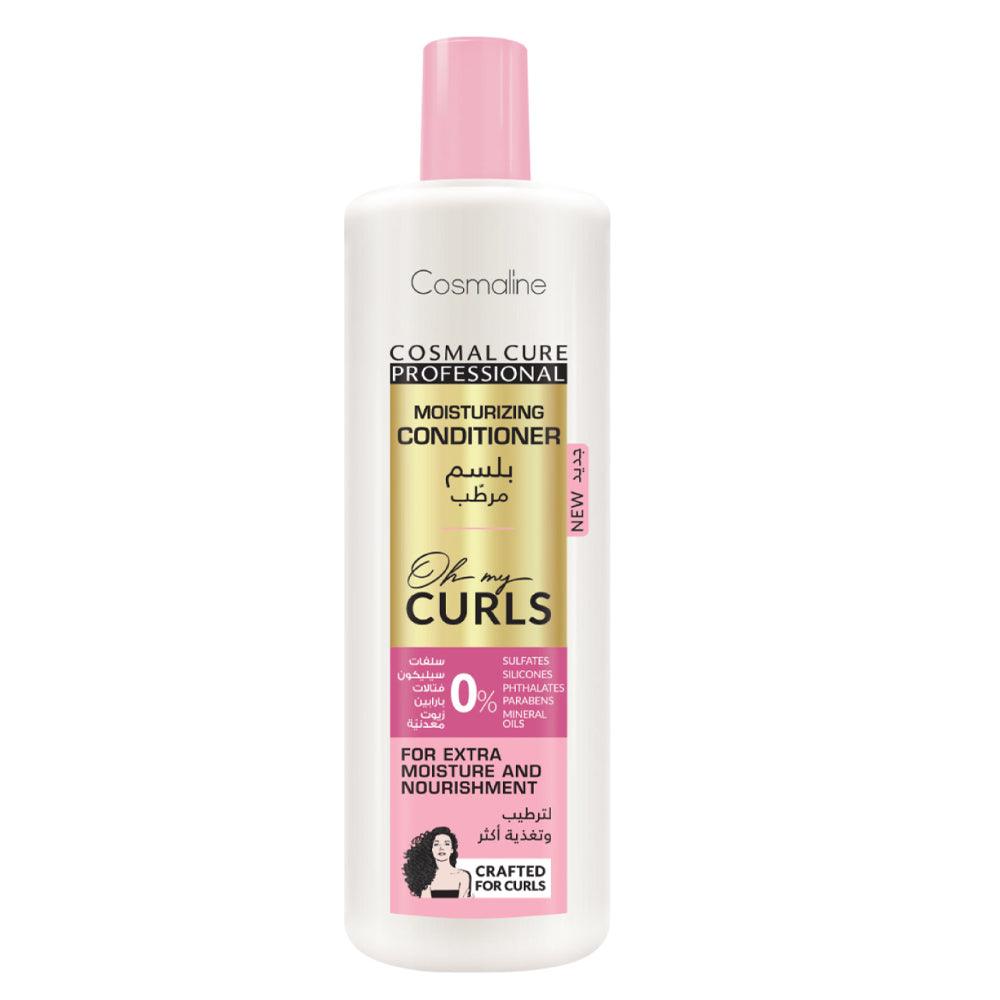 COSMALINE CURE PROFESSIONAL OH MY CURLS MOISTURIZING CONDITIONER 500ml / B0004047 - Karout Online -Karout Online Shopping In lebanon - Karout Express Delivery 