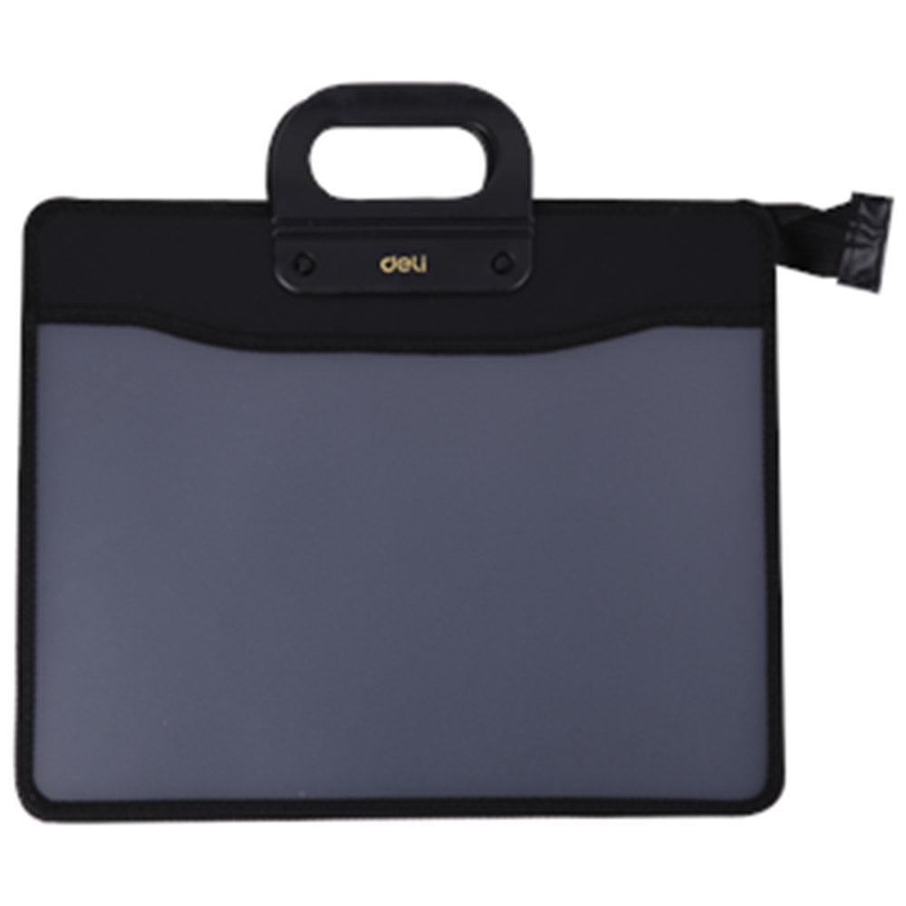 DELI E5578 Brief Case FC Black - Karout Online -Karout Online Shopping In lebanon - Karout Express Delivery 