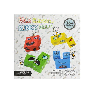 Face Change Rubiks Cubes 16pcs / 22FK085 - Karout Online -Karout Online Shopping In lebanon - Karout Express Delivery 