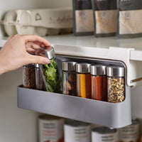 Kitchen Self adhesive Spice Organizer Rack Seasoning Bottle Storage Rack / KC22-60 - Karout Online -Karout Online Shopping In lebanon - Karout Express Delivery 
