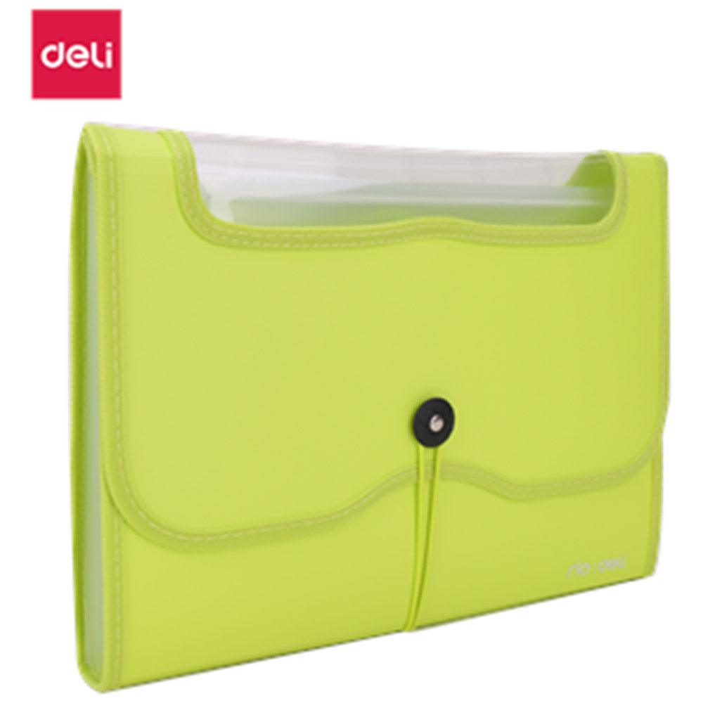 Deli E38127 A4 Expanding File 7 pockets - Karout Online -Karout Online Shopping In lebanon - Karout Express Delivery 