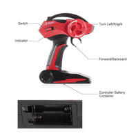 Flytec 6026 1/12 2.4G Alloy Body Shell Rock Crawler RC Car.