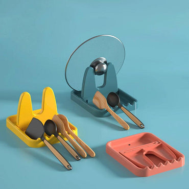 Shop Online Foldable Pot Lid Rack Plastic Holder Stand- Karout Online Shopping In lebanon