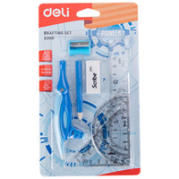 Deli EG30001 Drafting Set 8 Pcs - Karout Online -Karout Online Shopping In lebanon - Karout Express Delivery 