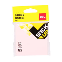 Deli EA01302 Sticky Notes 76×76 mm 100 sheets - Karout Online -Karout Online Shopping In lebanon - Karout Express Delivery 