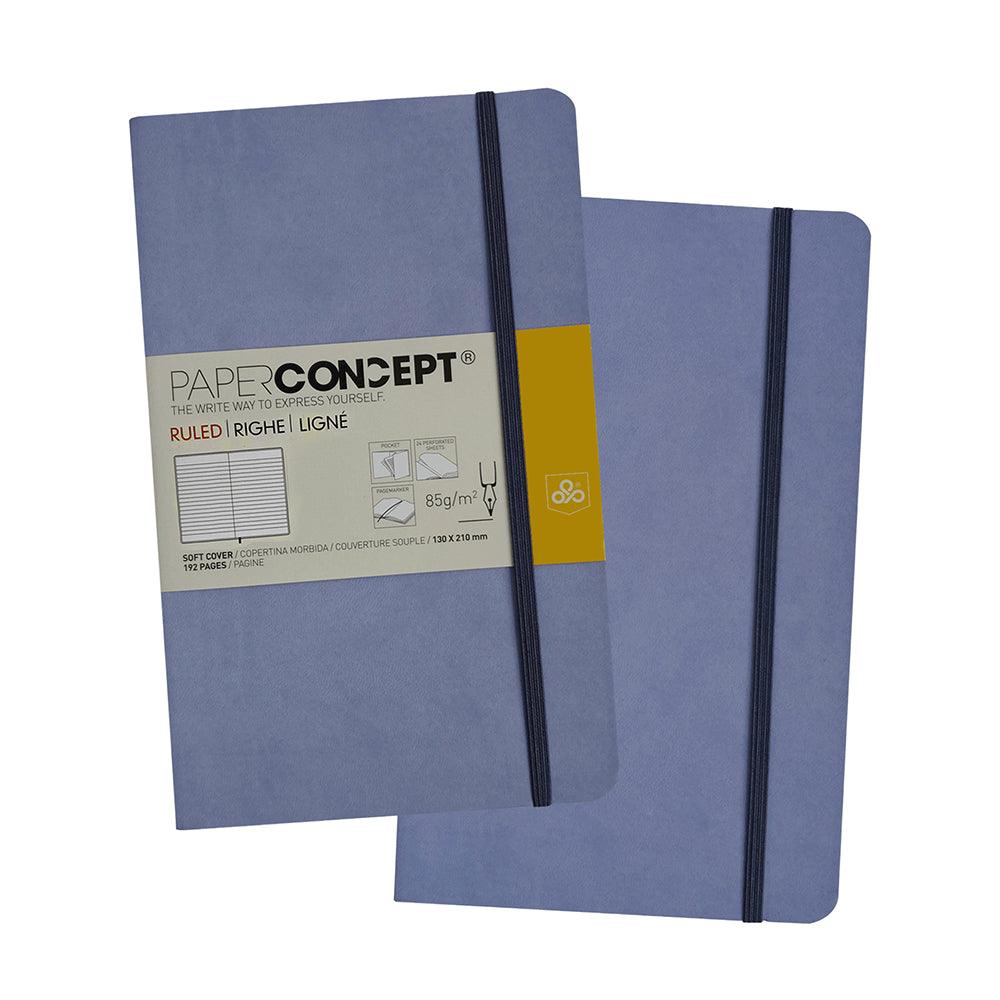 OPP Paperconcept Executive Notebook PU Soft Cover Line / 13×21 cm - Karout Online -Karout Online Shopping In lebanon - Karout Express Delivery 