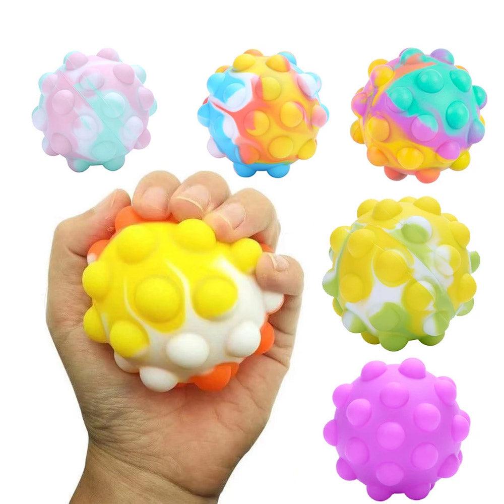 Shop Online New Styles Pop it 3D Antistress Cube Rainbow Ball Kawaii Fidget Toys- Karout Online Shopping In lebanon