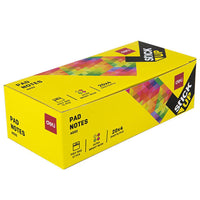 Deli EA03202 Shapes Sticky Notes, 76 x 76mm 80 Sheets - Karout Online -Karout Online Shopping In lebanon - Karout Express Delivery 