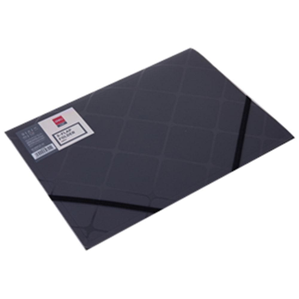 Deli E39621 3-Flap Elastic Folder A4 - Karout Online -Karout Online Shopping In lebanon - Karout Express Delivery 