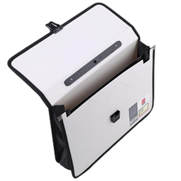 Deli E39634 Cube Brief Case with Handle A4 - Karout Online -Karout Online Shopping In lebanon - Karout Express Delivery 