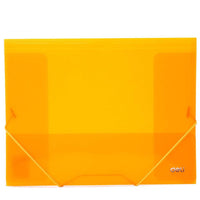 Deli E39504 3-Flap Elastic Folder A4 - Karout Online -Karout Online Shopping In lebanon - Karout Express Delivery 