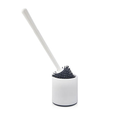 ATA HOME Silicone Wc Toilet Brush With Holder - Karout Online -Karout Online Shopping In lebanon - Karout Express Delivery 