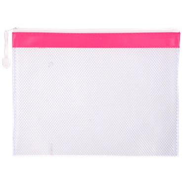 Deli EF45102 Zip Bag A4 - Karout Online -Karout Online Shopping In lebanon - Karout Express Delivery 