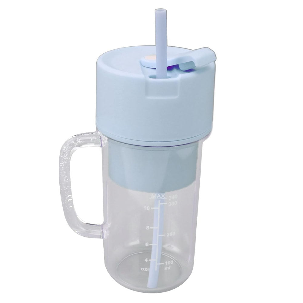 Straw Type, Juicing Cup, Portable Mini Juicer Straw Cup USB Rechargeable Electric Juicer Fruit Milkshake Blender / HP-08