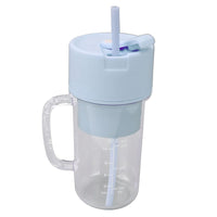 (Net) Straw Type, Juicing Cup, Portable Mini Juicer Straw Cup USB Rechargeable Electric Juicer Fruit Milkshake Blender / HP-08