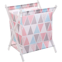 Multifunctional Storage Basket Foldable Dirty Clothes Basket Multicolor Laundry Stool, Storage