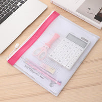 Deli EF45102 Zip Bag A4 - Karout Online -Karout Online Shopping In lebanon - Karout Express Delivery 