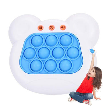 Quick Push Puzzle Game Console Series Toys for Kids Push Bubble and Pop Light Fidget Anti Stress Relief Sensory Toys for Adults / 6969212003534