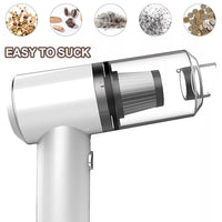 2 In 1 Portable Mini Home And Car Vacuum Cleaner Rechargeable - Karout Online -Karout Online Shopping In lebanon - Karout Express Delivery 