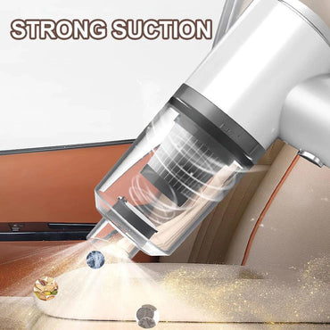 2 In 1 Portable Mini Home And Car Vacuum Cleaner Rechargeable - Karout Online -Karout Online Shopping In lebanon - Karout Express Delivery 