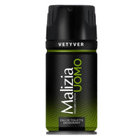 Malizia Uomo Deodorant Vetyver 200 ml - Karout Online -Karout Online Shopping In lebanon - Karout Express Delivery 