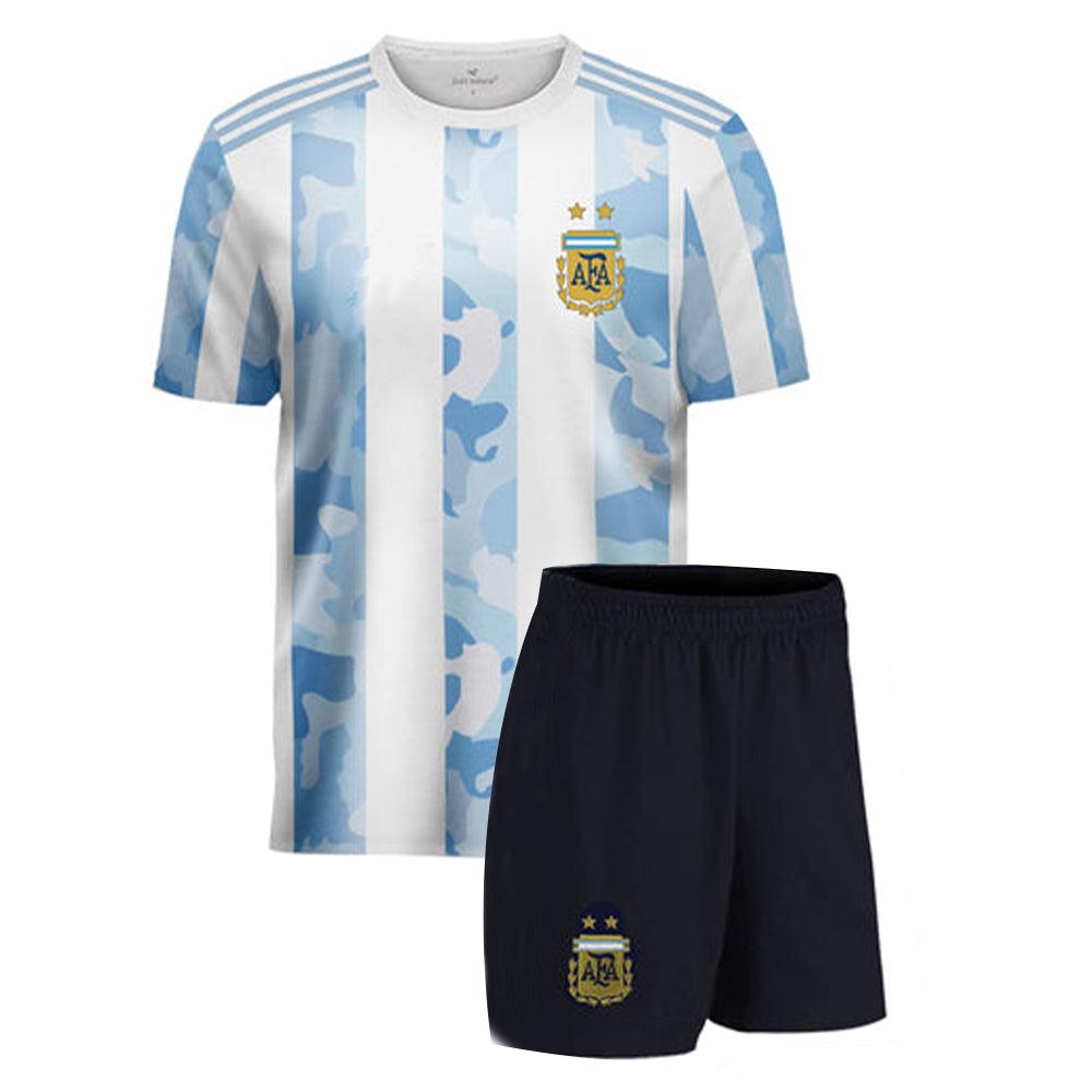 World Cup Football Argentina Team Kids Costume Set / WD-152AR - Karout Online -Karout Online Shopping In lebanon - Karout Express Delivery 