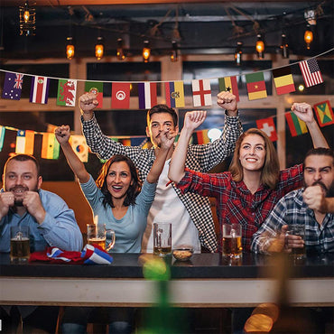 World Cup 32 String Flag Banner National Country World Flags - Large - Karout Online -Karout Online Shopping In lebanon - Karout Express Delivery 