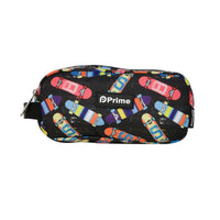 Prime 8.5 Inch PENCIL CASE - 2 ZIPPERS.
