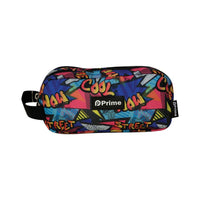 Prime 8.5 Inch PENCIL CASE - 2 ZIPPERS.