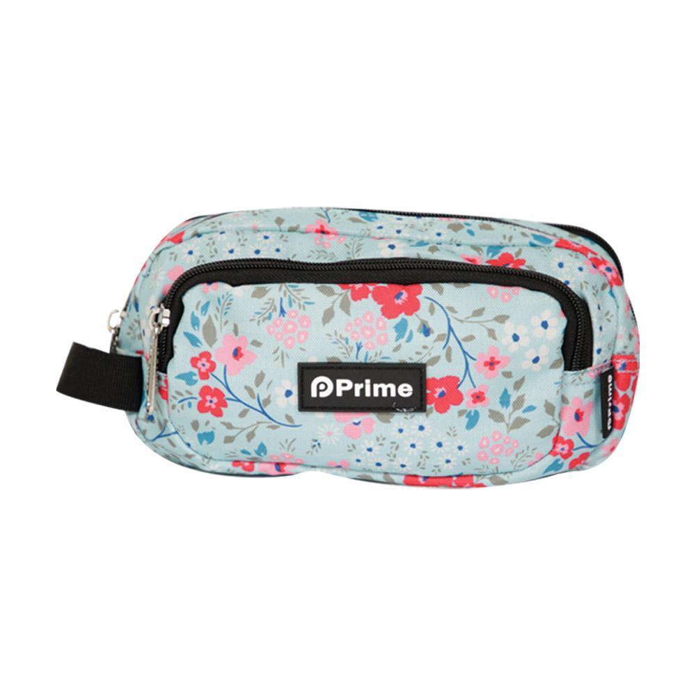 Prime 8.5 Inches Pencil Case - 3 Zippers.
