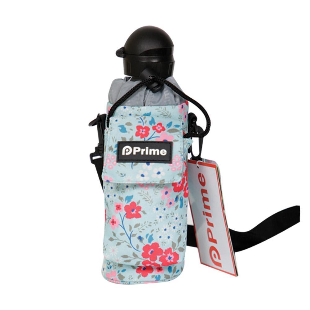 Prime 7.5 Inches Water Bottle With Pocket.