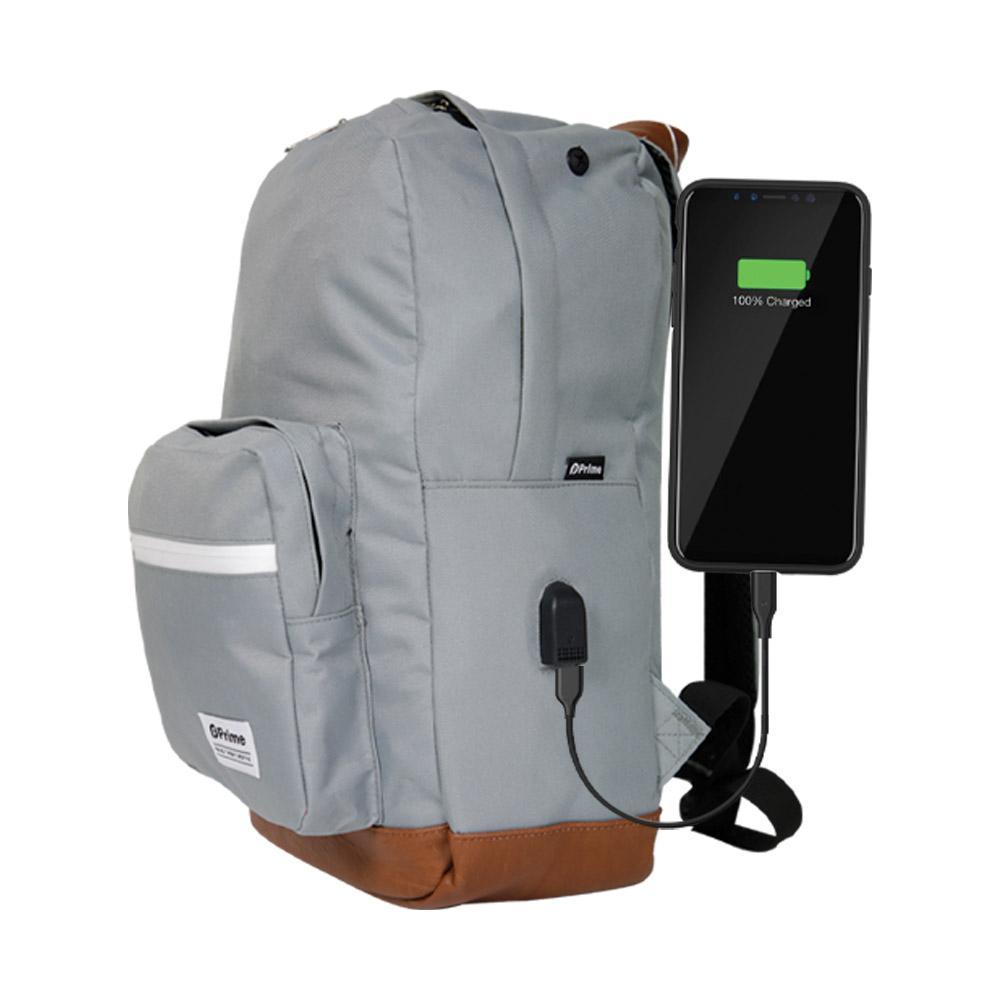 Prime 18 Inch BACKPACK WITH USB PORT.