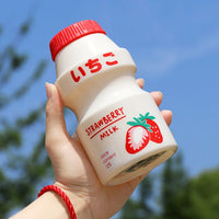 **NET**Summer Water Bottle Creative Fruit Plastic Portable Water Bottles For Kids Girl Anti-Fall Water Cup 480ml / 2216