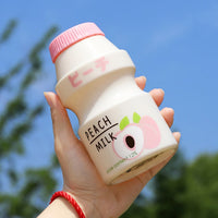 **NET**Summer Water Bottle Creative Fruit Plastic Portable Water Bottles For Kids Girl Anti-Fall Water Cup 480ml / 2216